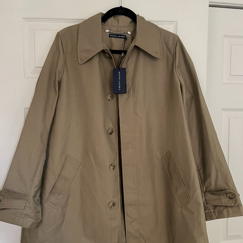 NWT Ralph Lauren A-Line Trench Coat